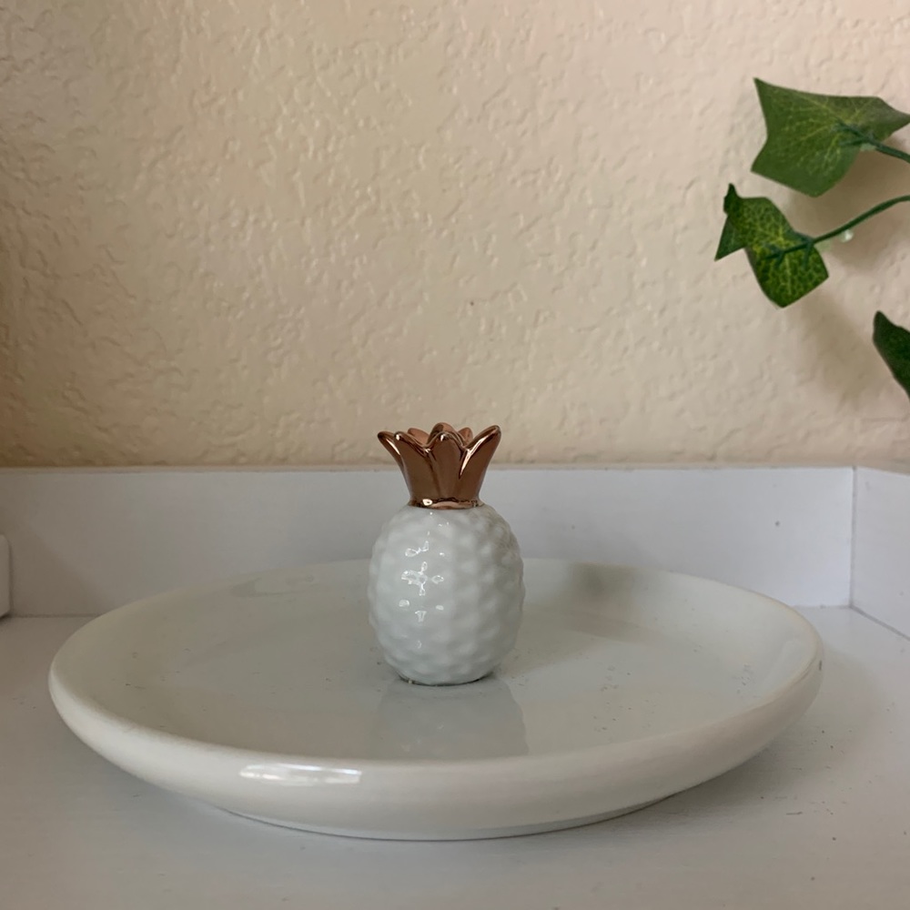 Pineapple Jewelry Dish Holder